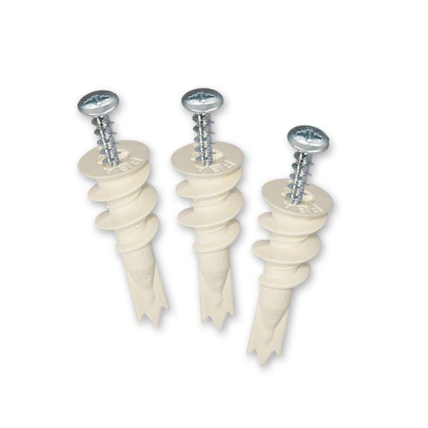 Дюбель PBA для гипсокартона с шурупом