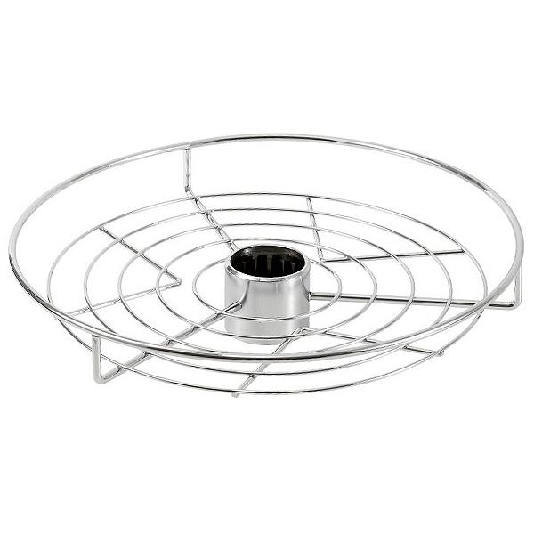 Полка круглая метал центр.350 мм хром