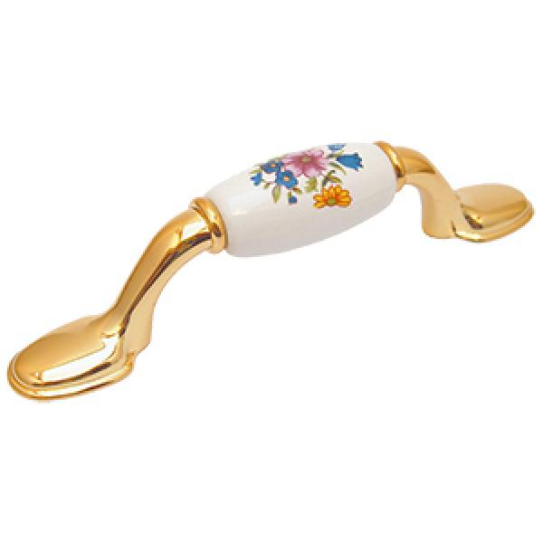 №135 Ручка ОФК 741-96 С501 ст бронза+белый 01