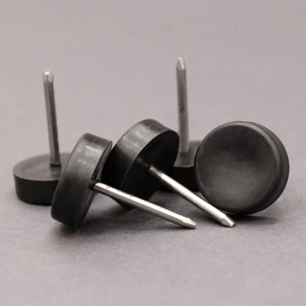 Ножка с гвоздиком черная