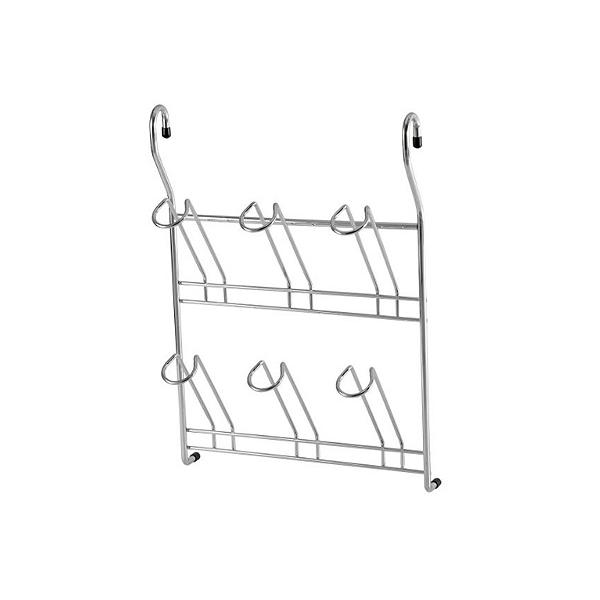 Полка для стаканов хром