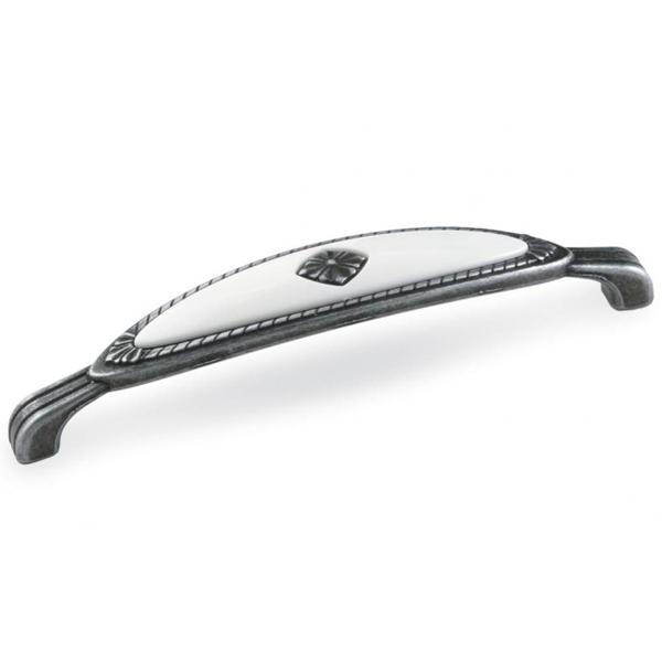 №040 Ручка-скоба  глянец/белый