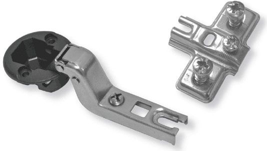 Петля AGV 15* для стекла +отв. H=0